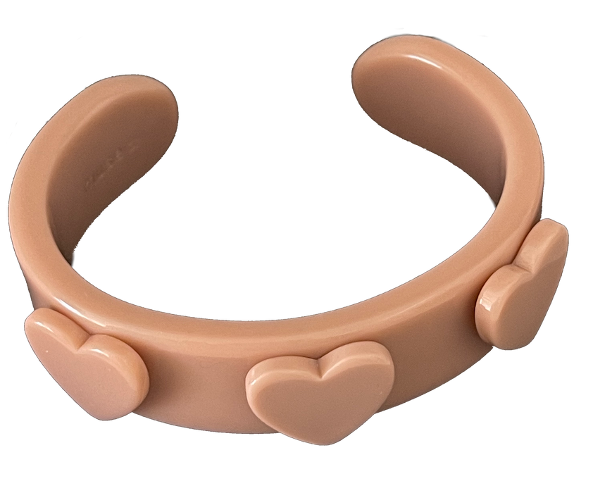 Classic Heart Wide Cuff