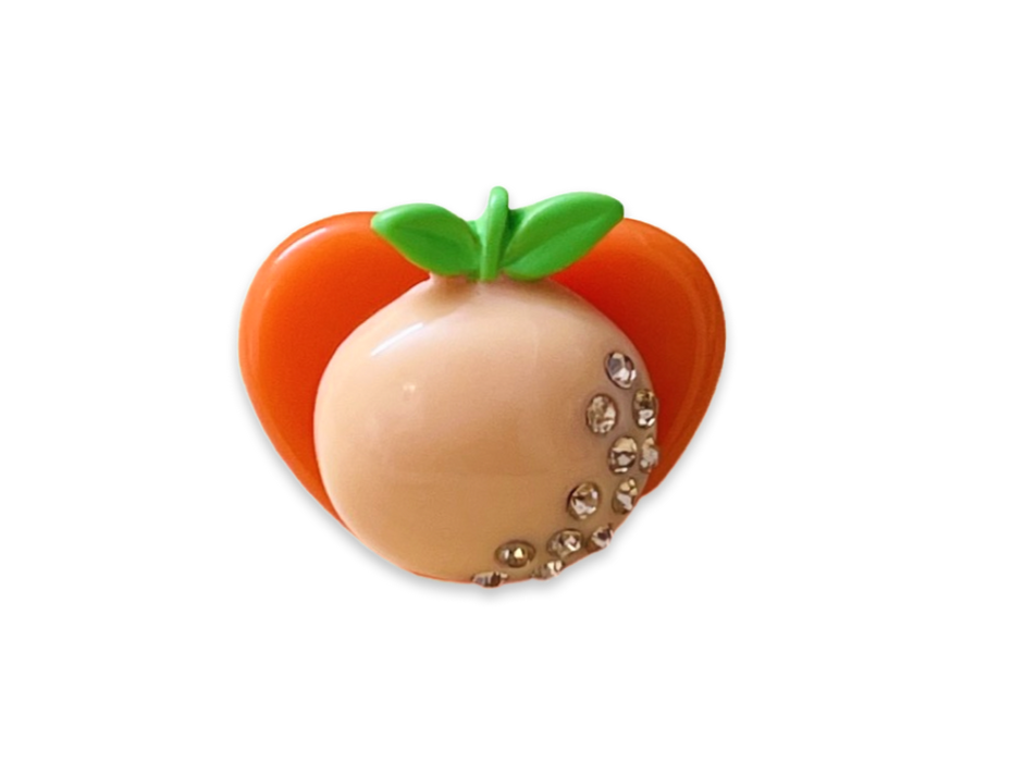 Crystal Orange Ring