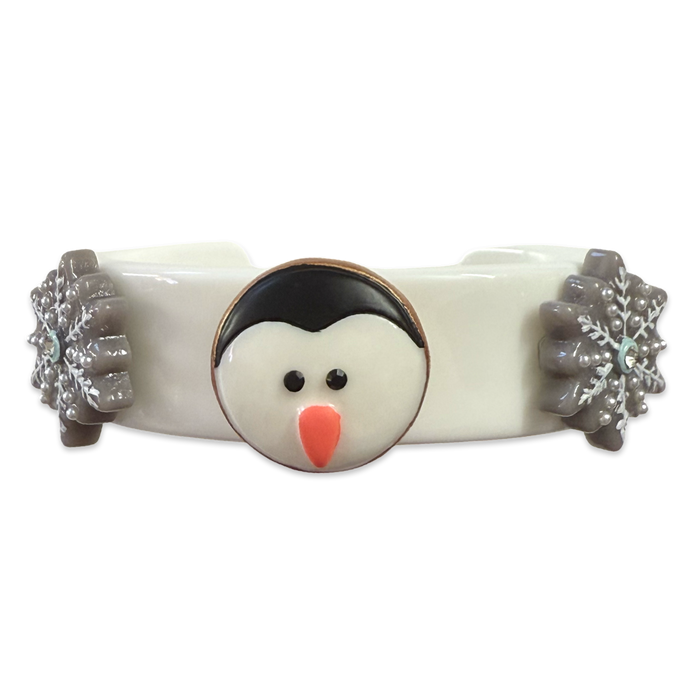 Penguin Wide Cuff Bracelet
