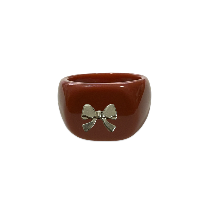 Sterling Silver Bow Ring