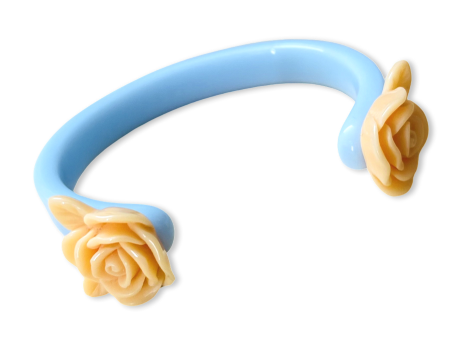 Medium Rose Floating Cuff
