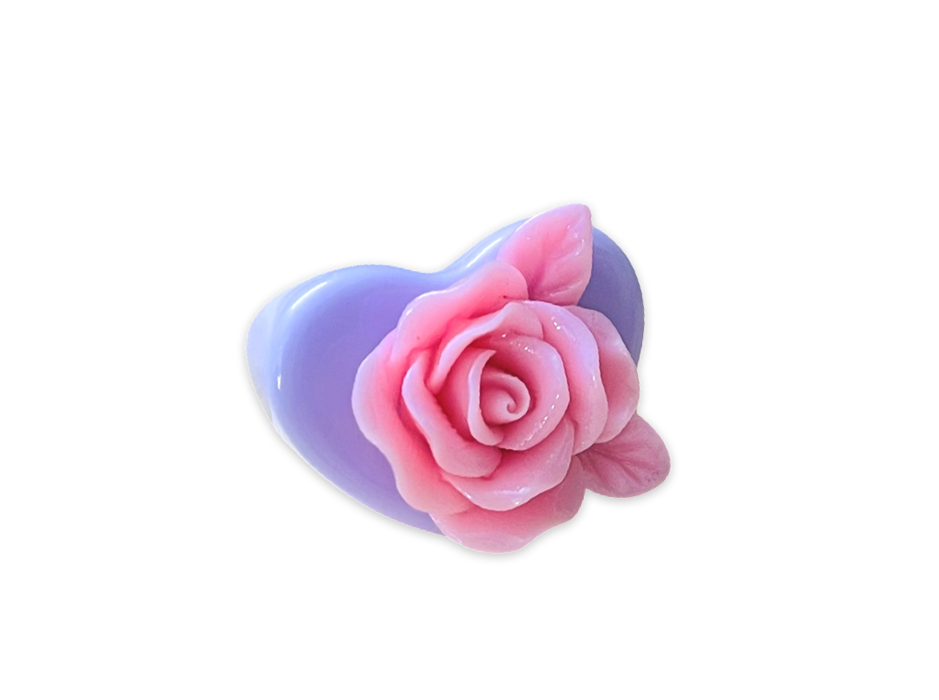 Rose Heart Ring