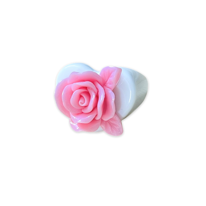 Rose Heart Ring