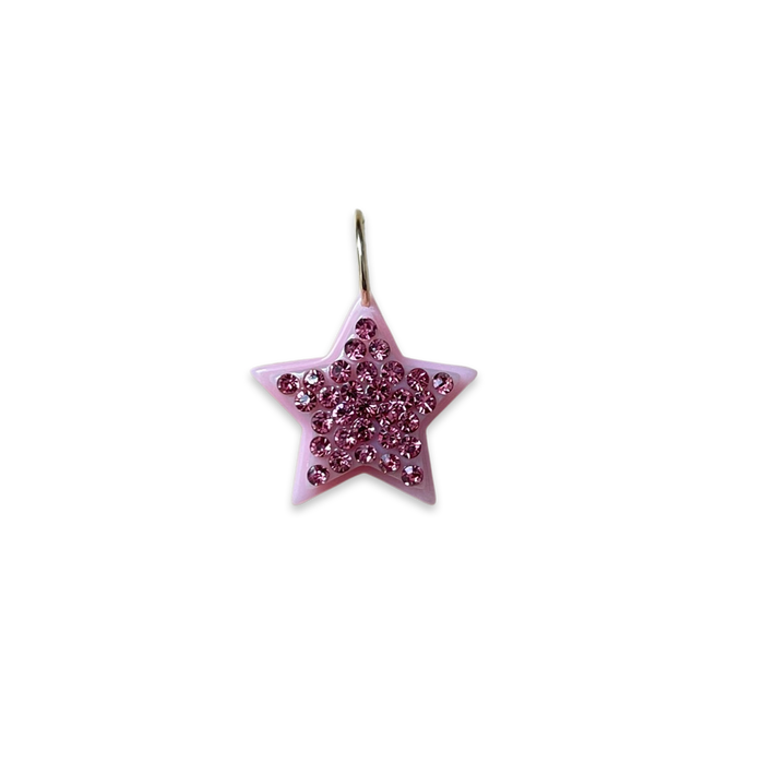 Crystal Stacked Star Pendant