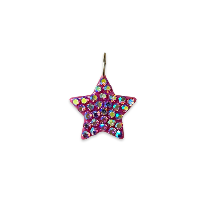 Large Crystal Star Pendant