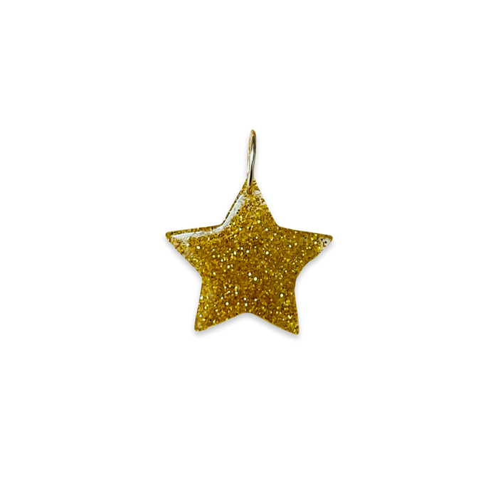 Large Glitter Star Pendant