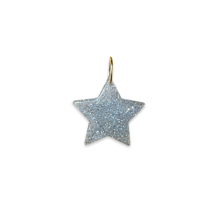 Large Glitter Star Pendant