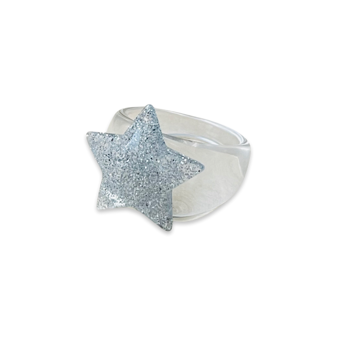 Glitter Star Classic Ring