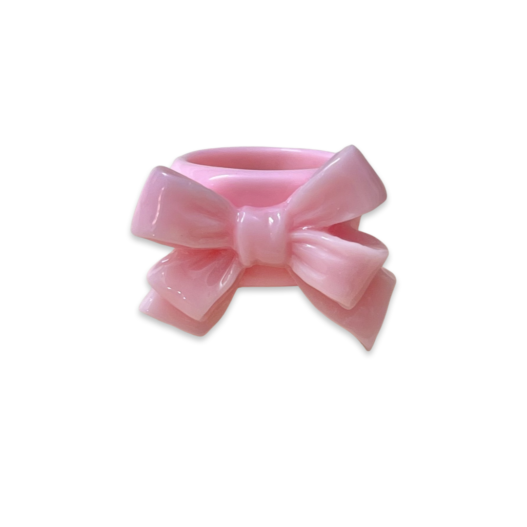 Ribbon Bow Classic Ring