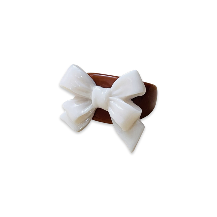 Ribbon Bow Classic Ring