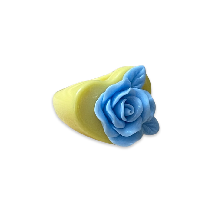 Rose Heart Ring