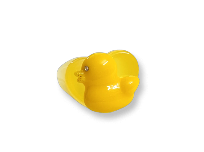 Crystal Duck Ring