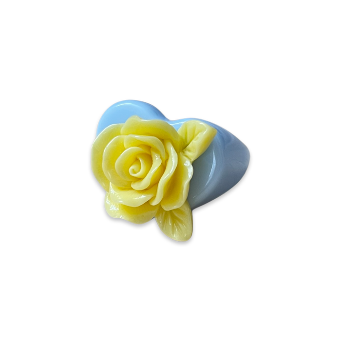 Rose Heart Ring