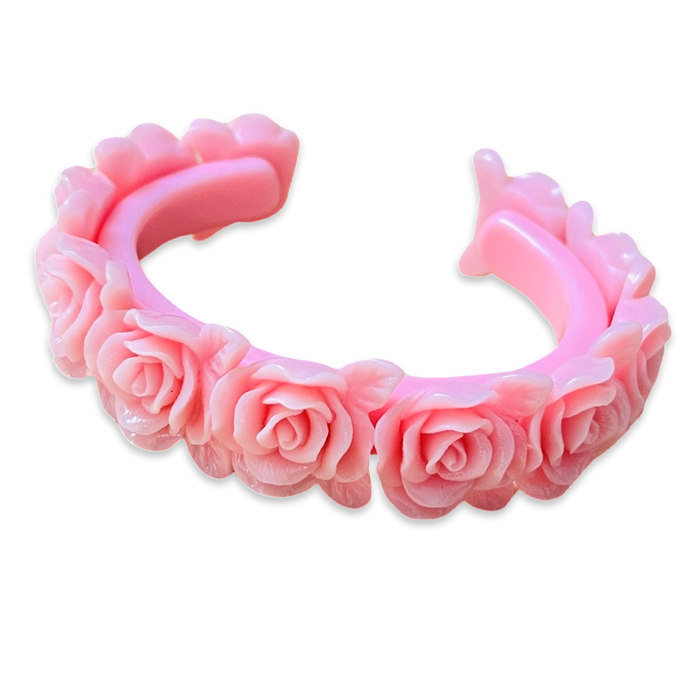 Rose Bouquet Thin Cuff