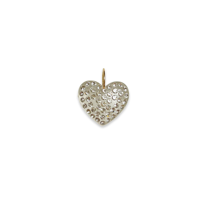 Small Crystal Heart Pendant