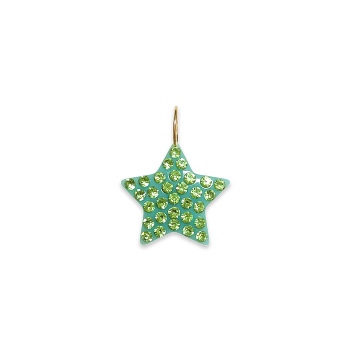 Large Crystal Star Pendant