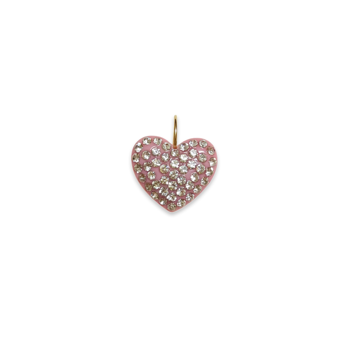 Small Crystal Heart Pendant