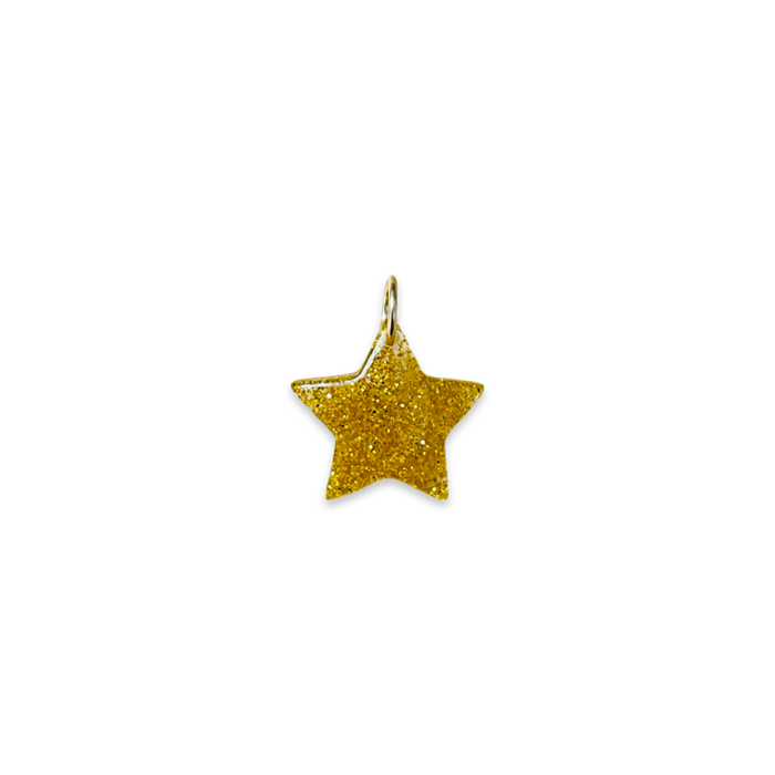 Small Glitter Star Pendant