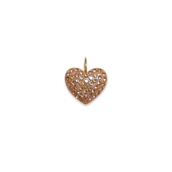 Small Crystal Heart Pendant