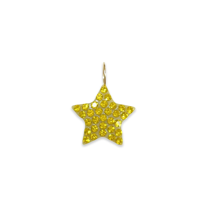 Large Crystal Star Pendant