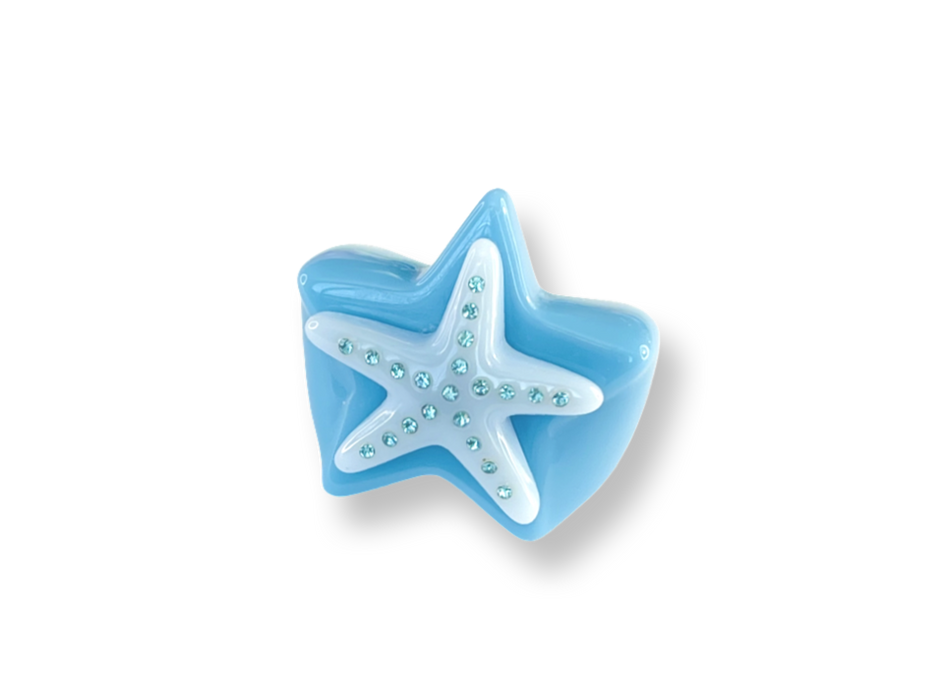 Crystal Starfish Ring