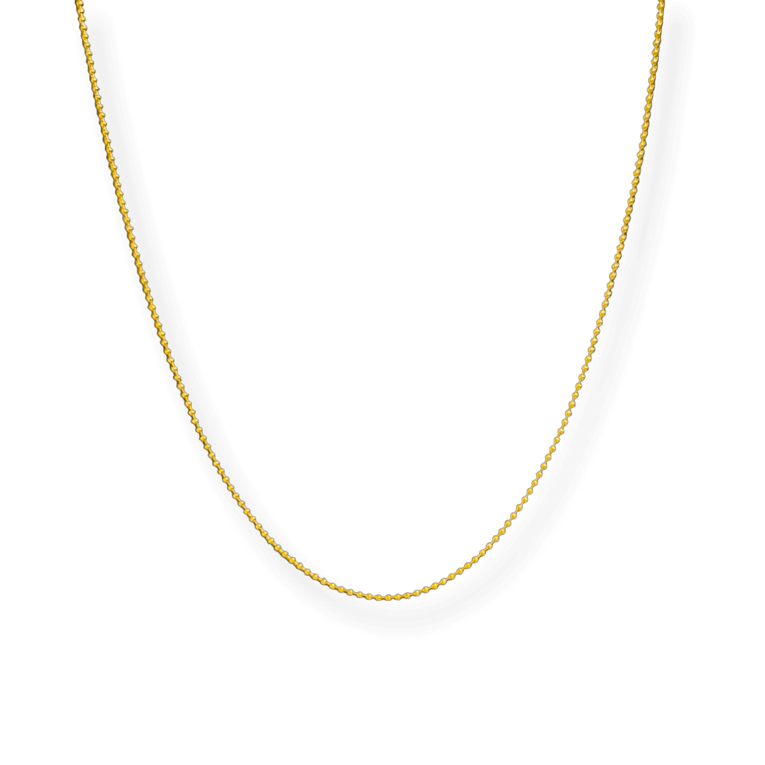 14K Gold Filled Ball Chain Necklace — Sparklemuse