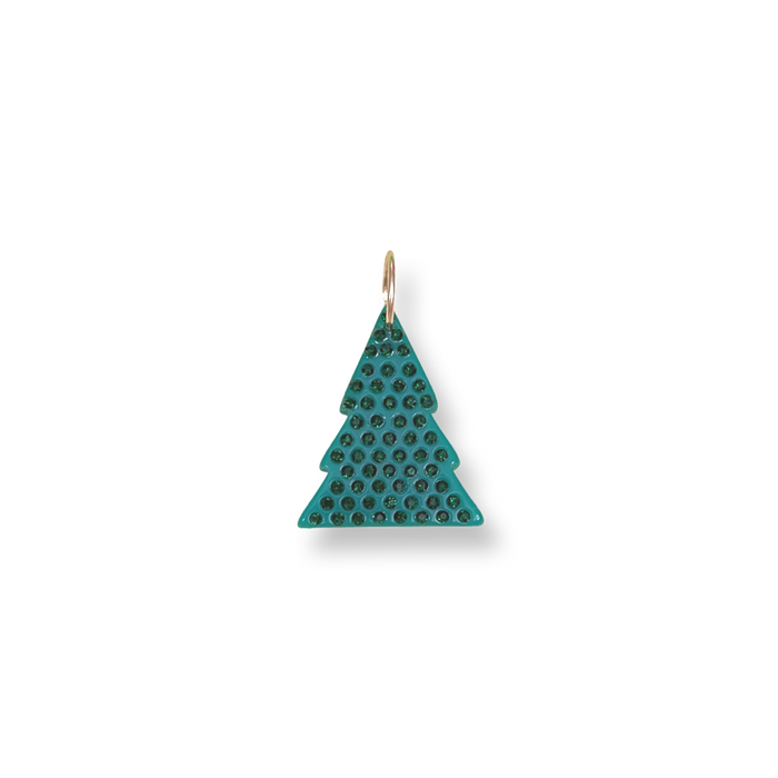Crystal Pine Tree Pendant