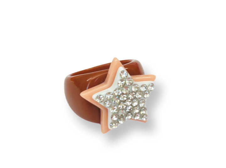 Sparkle S'mores Star Ring