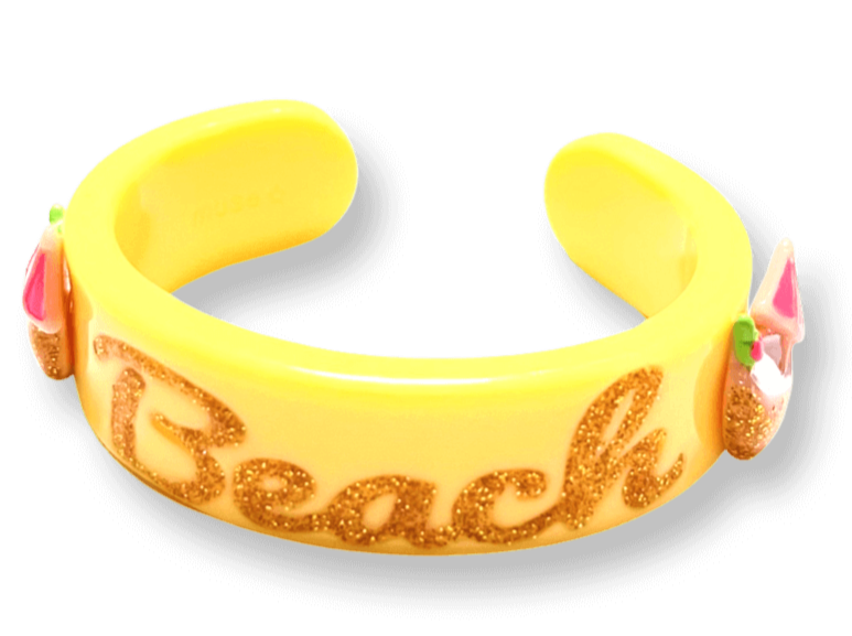 Coconut Beach Wide Cuff Bracelet