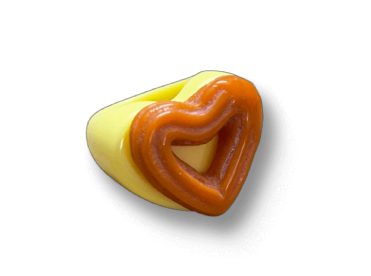 Plain Churro Heart Ring