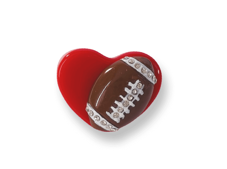 I Heart Football Ring