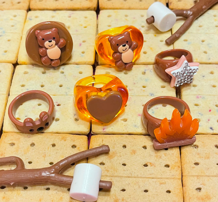 Sparkle S'mores Star Ring