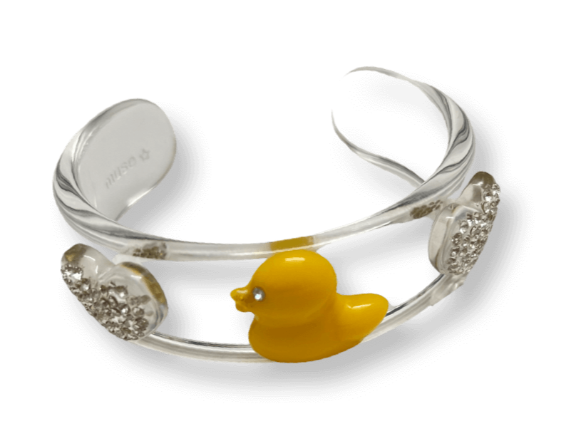 Ducks Wide Cuff Bracelet
