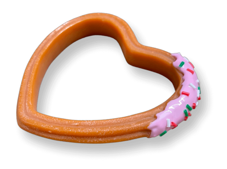 Sprinkle Churro Heart Bangle