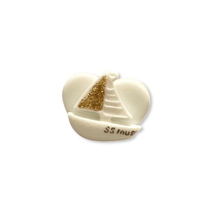 Sailboat Heart Ring (more colors)