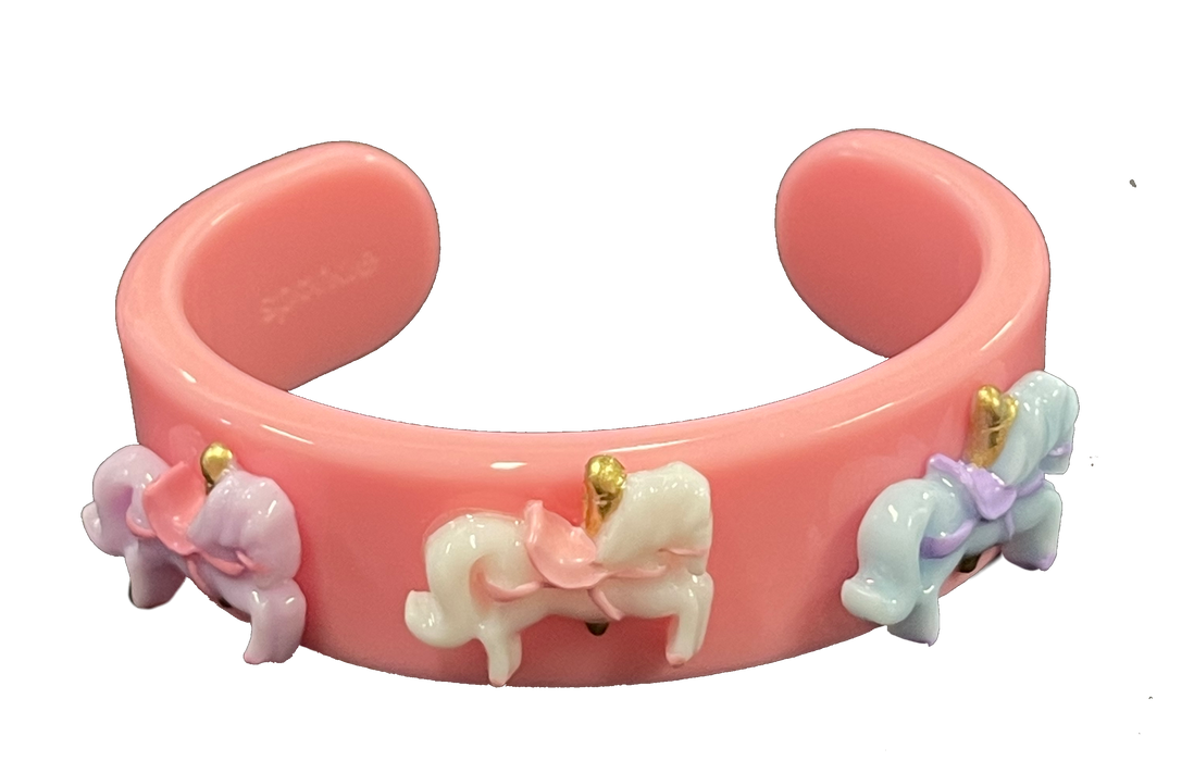 Carousel Horse Wide Cuff