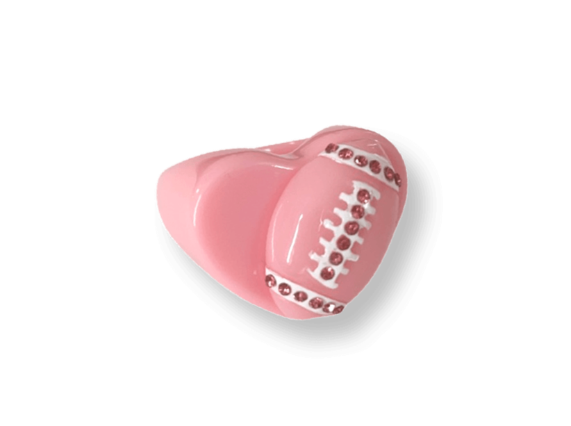 Heart Football Ring
