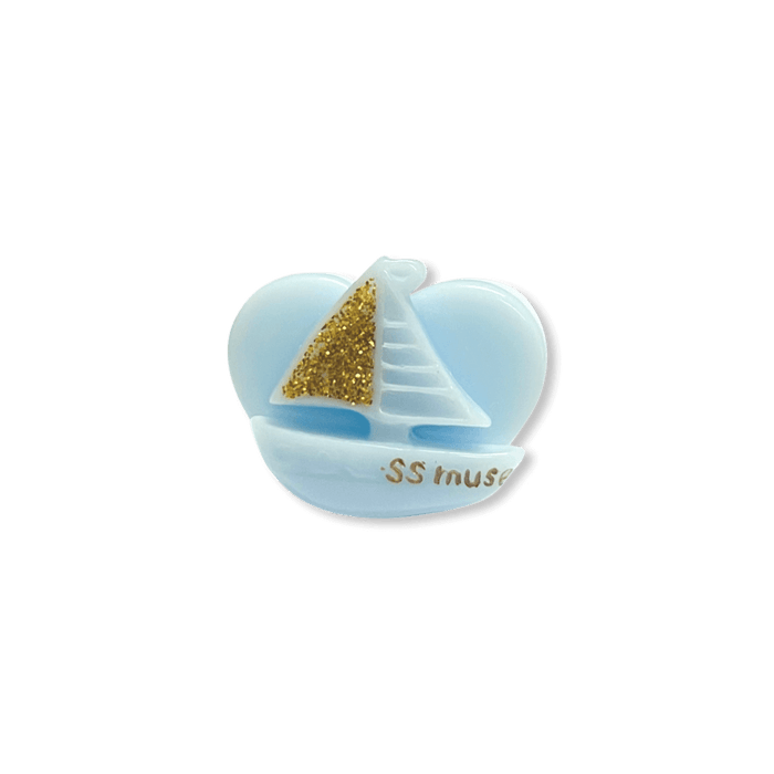 Sailboat Heart Ring (more colors)