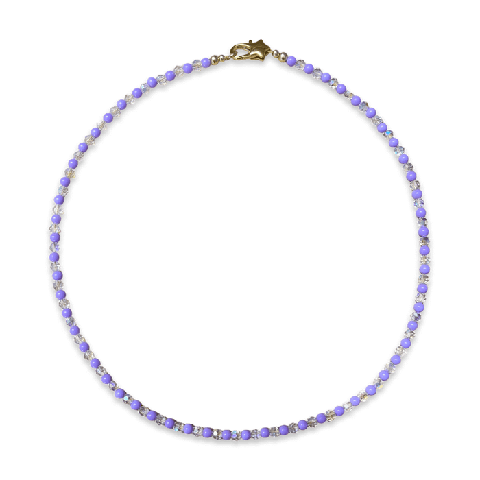 AB Crystal Beaded Necklace