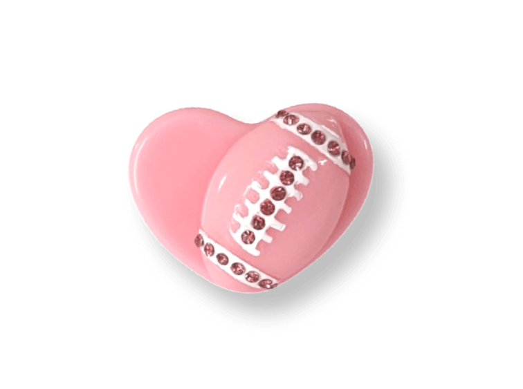 Heart Football Ring