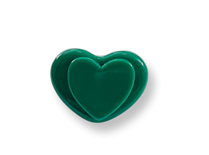 I Heart Emeralds Ring