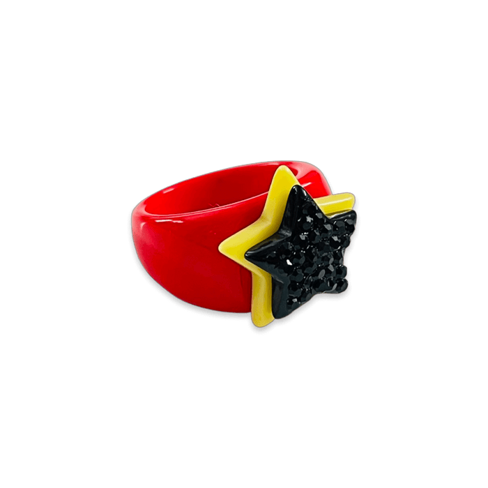 Stacked Star Classic Ring (more colors)