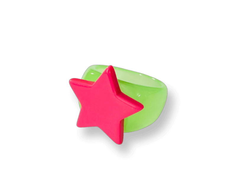 Classic Watermelon Slush Star Ring