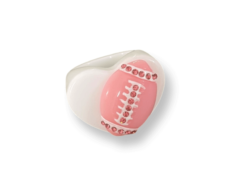 Heart Football Ring