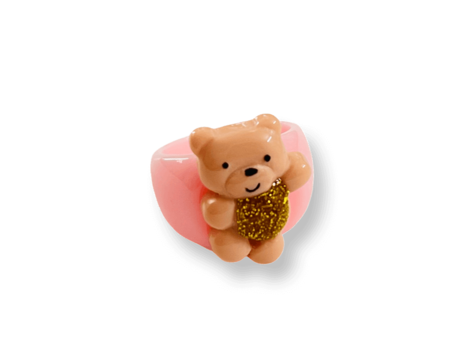 Teddy Bear Classic Ring (more colors)